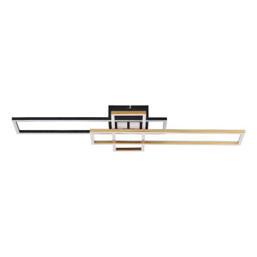 Zuma Line - Plafoniera LED dimmerabile LED/55W/230V 3000-6000K nero/oro + telecomando