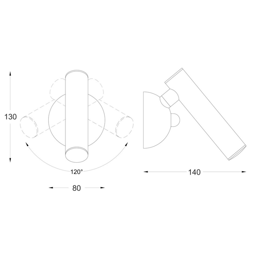 Zuma Line - Applique LED LED/5W/230V