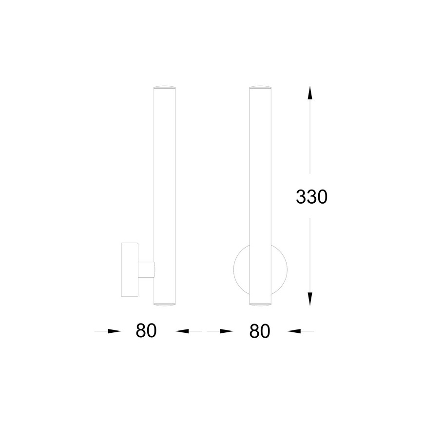 Zuma Line - Applique LED 2xLED/5W/230V