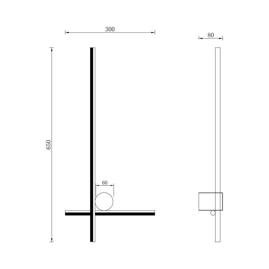 Zuma Line - Applique a LED LED/14W/230V oro